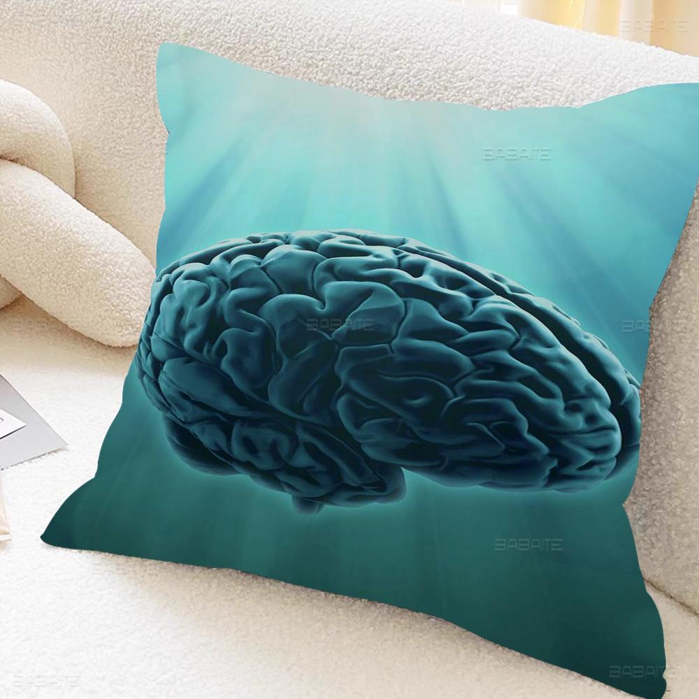 Brain Abstract Art Painting Cushion Cover Pillow Cover Decor Pillowcase Printed Cushion Case For Couch