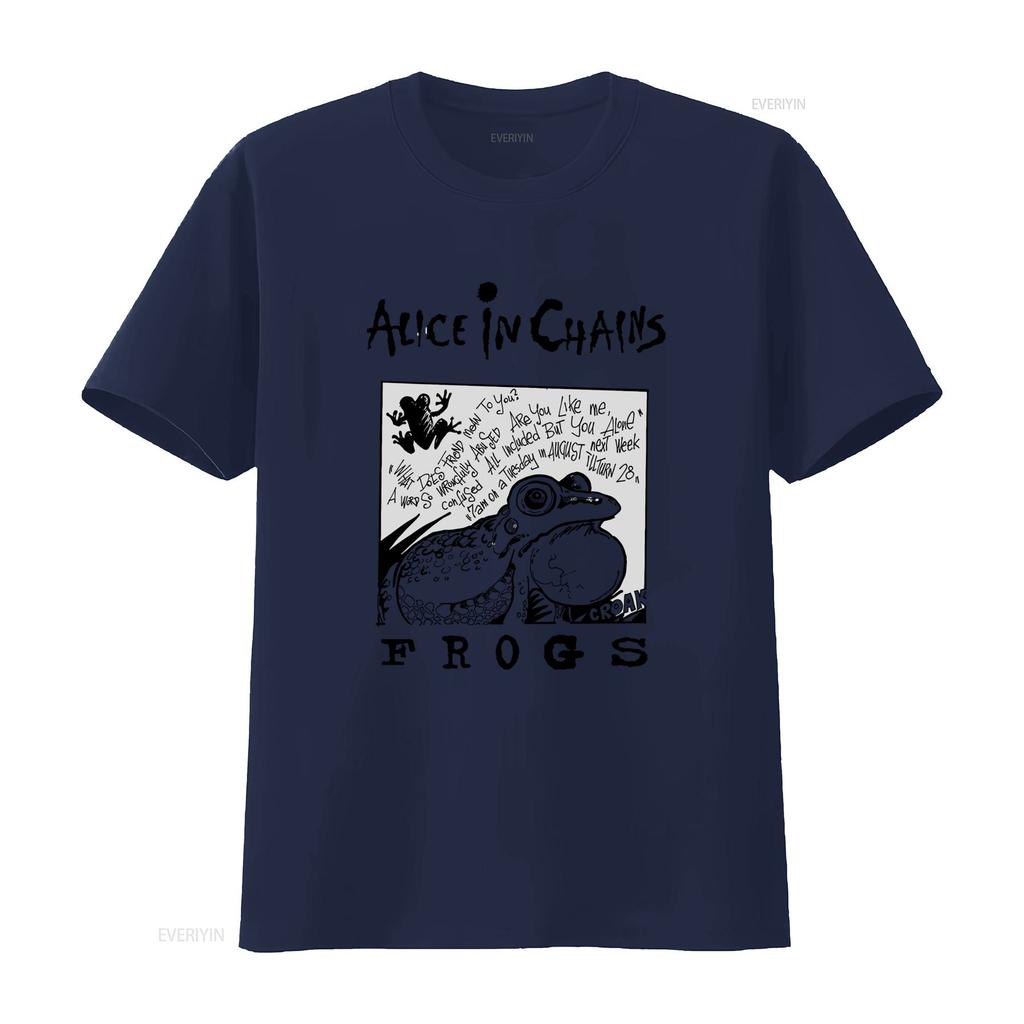 Alice In Chains Frogs T Shirt For Men And Women Available Full Sizes From S To 5Xl Vintage Washed Soft Streetwear Graphic