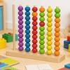 Color Sorting Stacking Puzzle Game for Kids, Fast Pattern Challenge Rings, Cognitive Skills & Concentration Booster Toy for Boys and Girls