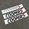 3D Logo Cooper S Emblem Letters Nameplate Car Rear Trunk Coopers Badge Sticker R53 R52 R56 F57 F55 F56 Jcw Accessories