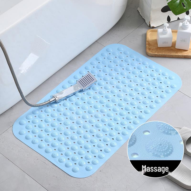 PVC Non-Slip Bathroom & Shower Mat - Water-Resistant for Home, Hotel, Pool, Toilet, Floor.