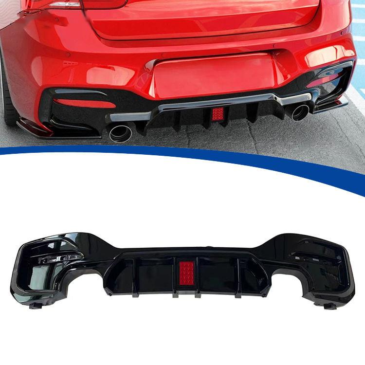 BMW 1 Series F20 Rear Diffuser Tail Lip with Lights (2015-2019 Models)
