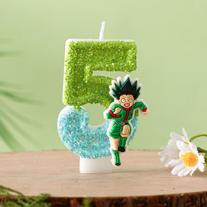 Creative Digital Birthday Candles 09 for Kids - Cool Handmade Cake Party Decorations