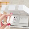 Double 86 Type Switch Self-Adhesive Waterproof Cover Wall Switch Anti Splash Box