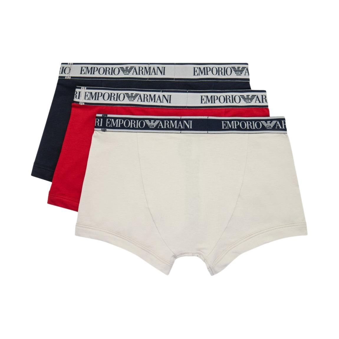 

Emporio Armani Logo Waistband Boxer Briefs Three-Pack Men underwear 111357-4R7171-19355 L