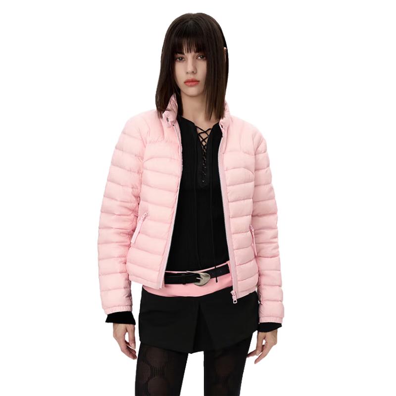 Jin Yujie Women's Lightweight Stand Collar Down Jacket