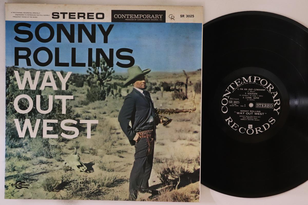 

LP Record SONNY ROLLINS Way Out West SR3025 CONTEMPORARY 1969 Japan Jazz Used
