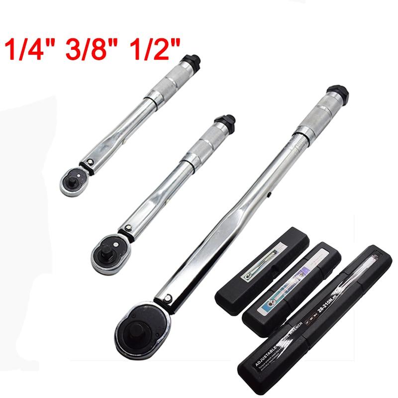 Buy 1/4 3/8 1/2 Square Drive Torque Wrench Drive Two Way To Accurately