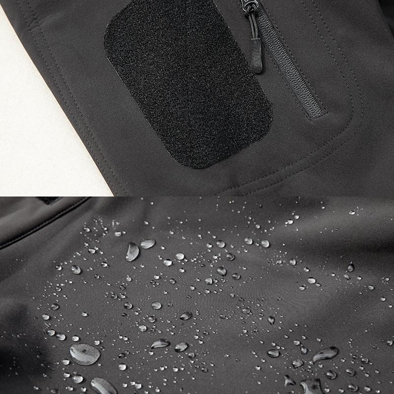 Men's Winter SoftShell Waterproof Jackets Male Hood Coat Fishing Hiking Camping Climbing Skiing Pants Trousers