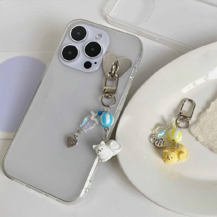 Practical Cat Embracing Plush Hanging Decoration Stylish Keychain Charm Pendant For Everyday Daily Use Casual Wear