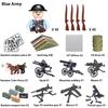 24 ks/šarže Postavičky vojáků WW2 Stavebnice vojáků WW2 Stavebnice postaviček vojáků Dětské sváteční dárkové hračky