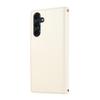 For Samsung Galaxy S25/S24 Case Multi Card Slots Zipper Rhombus Leather Phone Cover with Wrist Strap