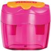 Double Pencil Sharpener Flower Pink