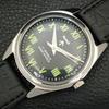 HMT HAND-WINDING VINTAGE INDIAN MENS BLACK COLOR DIAL WATCH a700314-5 R202-a700314