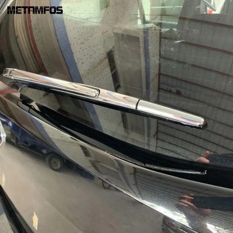 Rear Window Wiper Cover Trim For Subaru Forester SK - 2024 2025 Chrome Windshield Wash Strip Accessories Car Styling