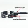 Motorcycle Extension Bracket Spotlight External Fixed Lamp Holder lighting extension Fork Handle Bracket Adjustable 20mm-36mm