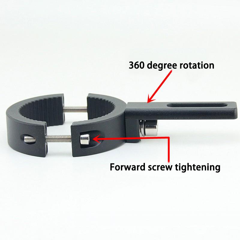 Motorcycle Extension Bracket Spotlight External Fixed Lamp Holder lighting extension Fork Handle Bracket Adjustable 20mm-36mm
