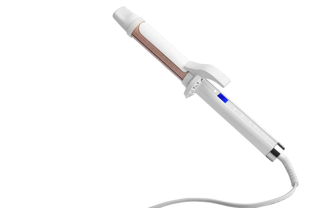 KINUJO Curling Iron, 200°C, 10 Temperature Settings, International Compatible (28mm)