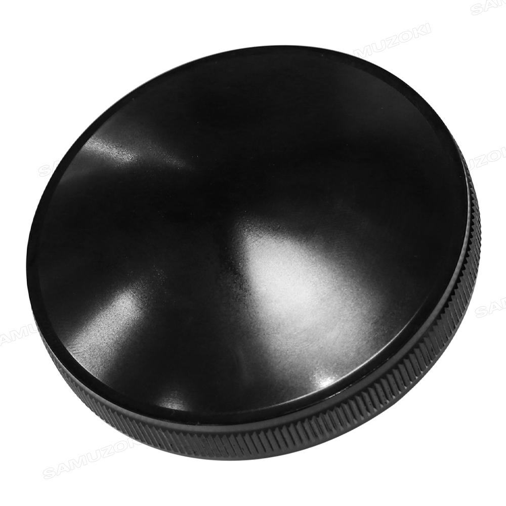 Chrome Vented Gas Cap Fuel Tank Smooth ForHarley Sportster 883 XL Dyna Softail 96-23