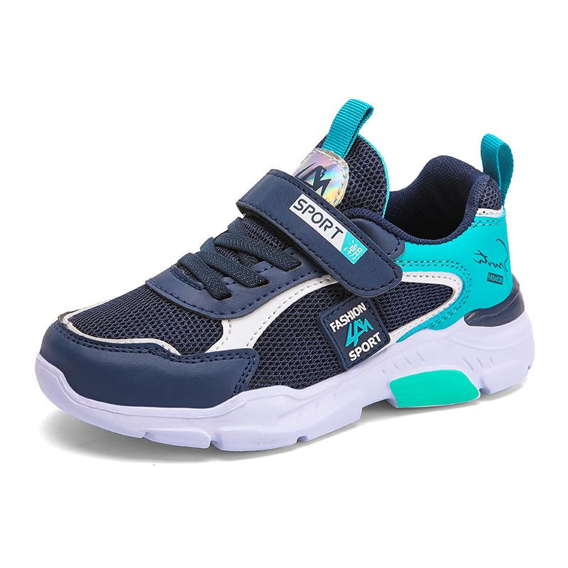 Boys Shoes 2025 Autumn and Winter Leather Non-slip Children's Sports Shoes Medium and Large Children's Boys Running Shoes