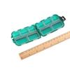 Eco-Friendly Plastic Baits Hook Shrimp Lure Case Fishing Tackle Storage 10 Lattices Tool Box
