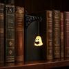 Bookshelf Lamp Ghost Light, Decorative Library Lantern, Vintage Fantasy Book Nook Lamp, Magic Cozy Reading Light for Bookworms, Portable Shelf Decor,