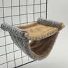 Pet Hammock For Small Animal Double Thick Plush Warm Bed For Hamster House Nest Sleeping Bag Hanging Tree Beds Pet Hamster Nest