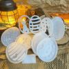 A Top-quality Easter Bunny Egg Hollow Lamp Silicone Mold for Cement Drop Crystal Crafting Silhouette Decoration Home Garden Art