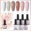 Six Color Set Nail Polish Glue Popular Color Small Set Phototherapy Glue Set