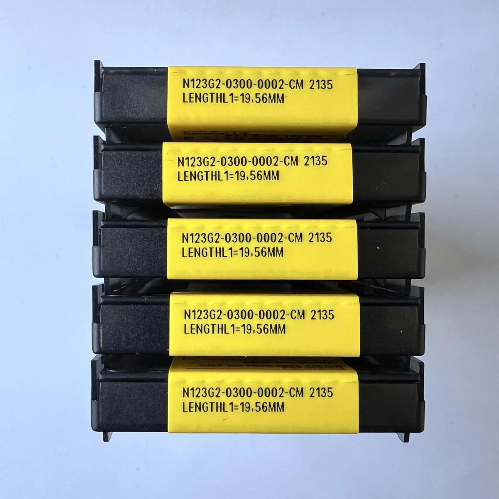 Original Sandvik / N123G2-0300-0002-CM 2135 CNC lathe carbide blade 10 PCS