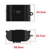 Carbon Fiber Texture Protective Case TPU Charging Case Protector Earbuds Cover for Sony WF-1000XM6