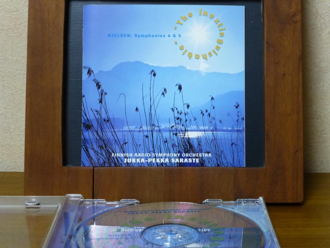 

[USED] Nielsen Immortal (Symphony No. 4: Indelible) and others Pekka Saraste Rare edition