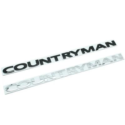For Mini Trunk Label Logo COUNTRYMAN English Badge Emblem Car Stickers Body Modification Accessories Rear Door Decorate Decal