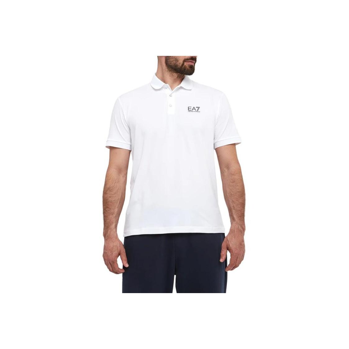 

Emporio Armani EA7 Short Sleeve Straight Fit Polo Shirt Men tops 7M000182-AF10373-U0002 S