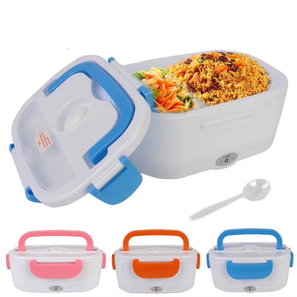 Portable Dinnerware Fast Heating Food container Travel Car Work Heating Bento Box Plug Electric Heated Lunch Box Dinnerware