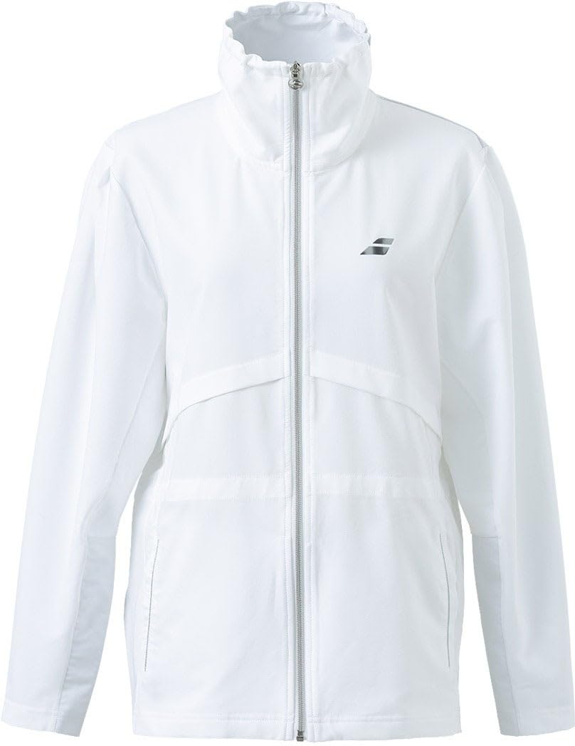 Теннисная одежда Babolat VS STRETCH JACKET BWT4120 Выпуск 2024SS Запланирован на конец января Женская Предварительный заказ белый
