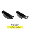 2PCS Door Side Storage Box Car Interior Accessories for Tesla Model3 Y Handle Pocket Armrest Passenger Storage Tray Container
