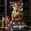 1286 Teile Eulen-Detektiv Baustein-Sets Magisches Tier MOC Stein Modell Pädagogisches DIY Spielzeug Kreative Geschenke Für Kinder Erwachsene