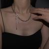 Necklace women' new fahion peronalized p pendant niche high-end weater cha veratile imple collarbone cha