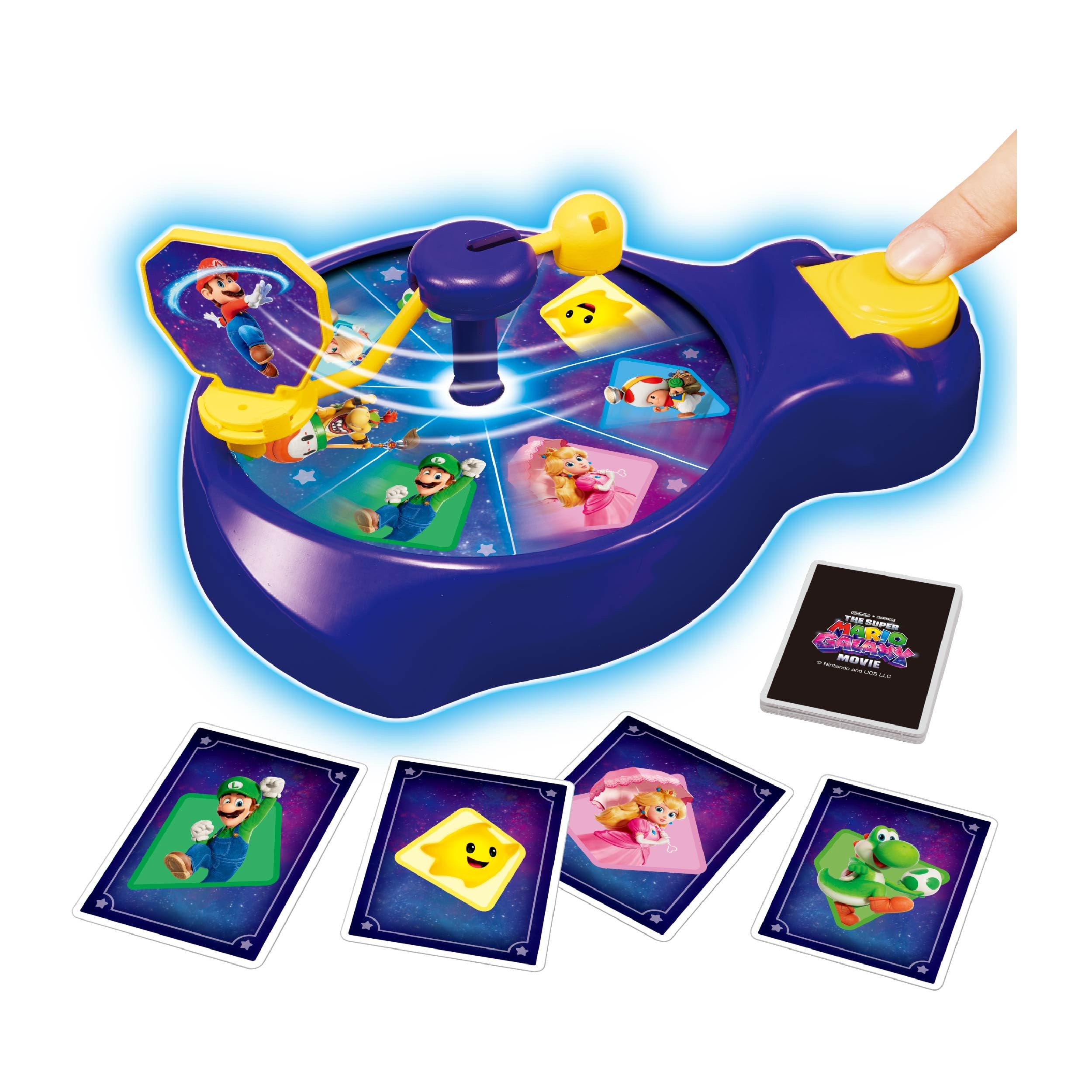 EPOCH Games Super Mario Galaxy Movie Spin and Match Game
