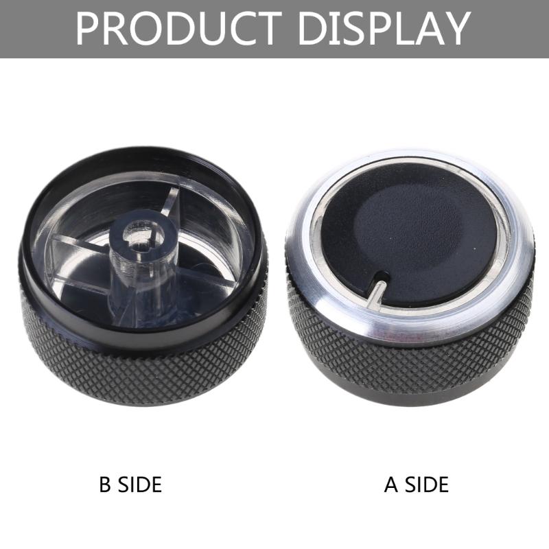 Control Switch Knob Button Air Conditioner HVAC Heater Blower Fan Control Button Replacement Accessories Knobs