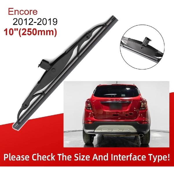 EDKAY for Buick Encore 26"+14"+10" Front Rear Wiper Blades Brushes Cutter Accessories 2012 2013 2014 2015 2016 2017 2018 2019 Windshield Wiper Blade