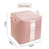 Wardrobe Packing Cube With Thick Pvc And Satin Coating For Travel And Home Use