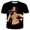 Selena Quintanila Large Size 3D Print Sports et Fashion Casual Short-sleeve