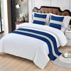 Premium Long Bed Banner Bed with Towel Modern Home Beds End Towel, Hotel Specific Pillow Cover, Light Luxury Bed End Towel