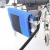 2PCS Wheelchair Foot Pads Anti Slip Design Mesh Fabric Pedal Covers Simple Setup Enhances Safety and Stability