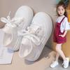 Children's canvas shoes breathable summer new student single shoes boys casual sports shoes girls soft bottom low-top classmates