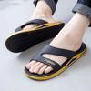 Order Two Size Up,Men's  Sports Slippers Summer Outdoor Wear Home Shoes Non-slip Wear-resistant Beach Sandals Bathroom Bath Slippers