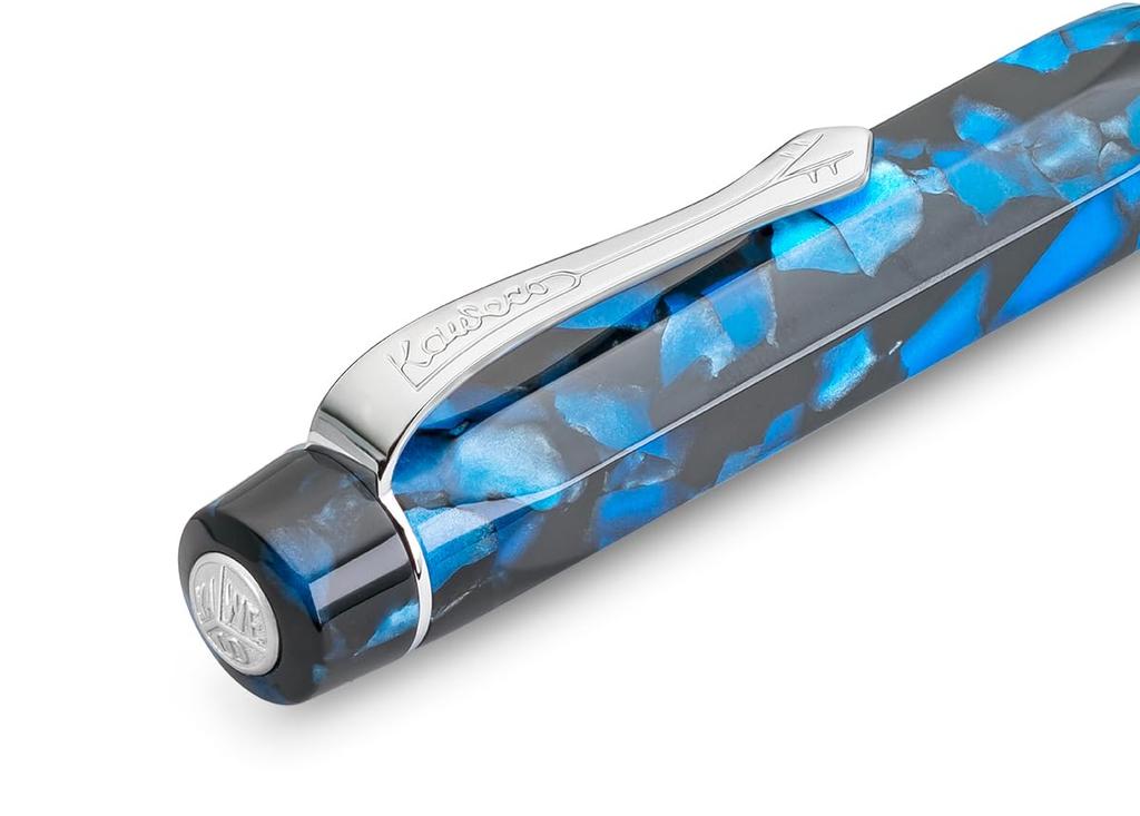 Kaweco Art Sport Fountain Medium Pebble Officially Imported Pen, Nib, Blue, 11000187,