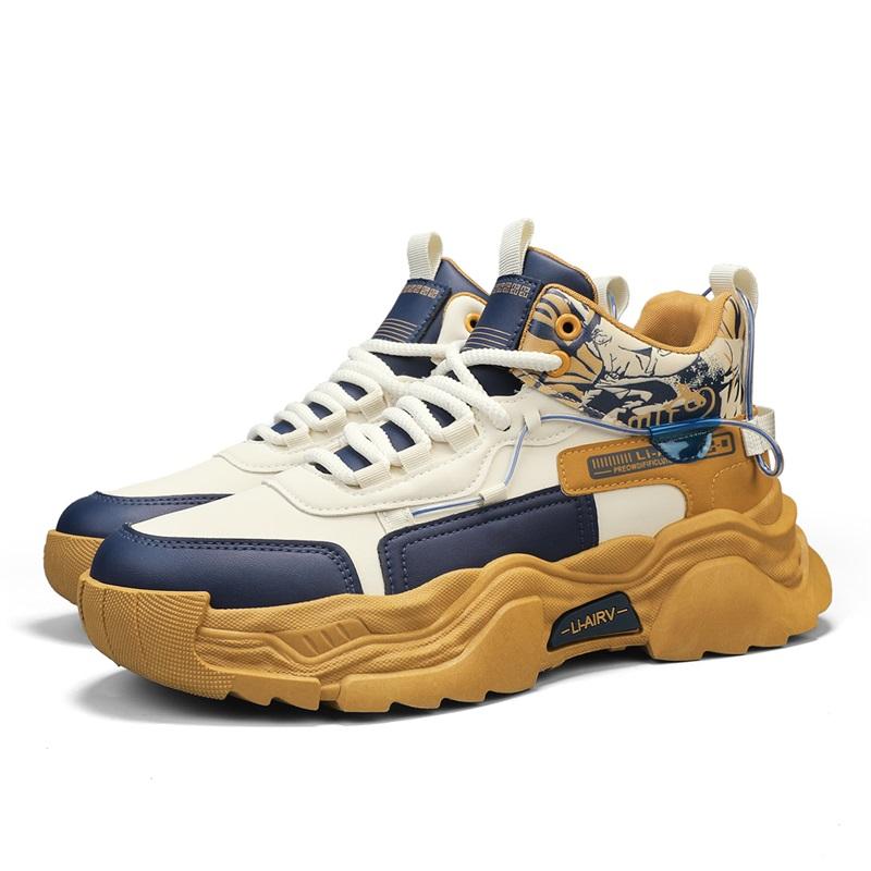 39-44 Fashion Sneakers for Men's Shoes Luxus Designer Tênis Masculino Platform Running Tennis Shoes for Boy Casual Hard-Wearing